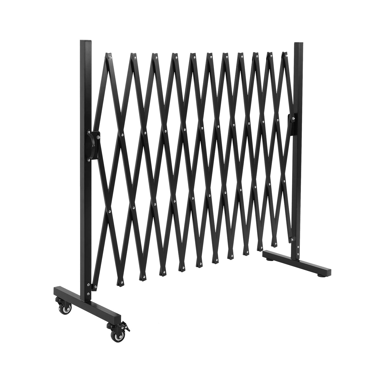 Smonter Expandable Barricade Gate full view with sturdy metal frame for wide doorways