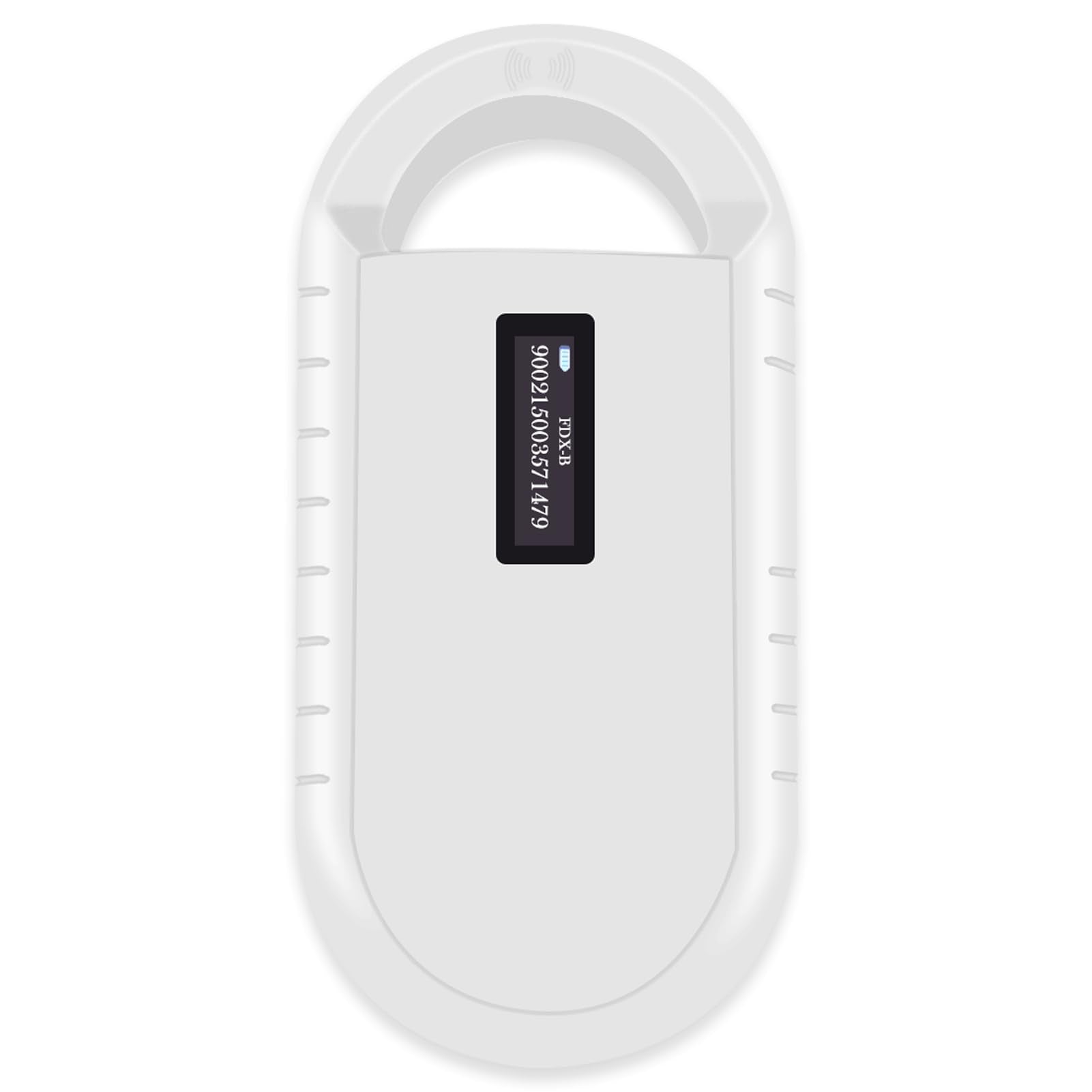 Smoostart Microchip Scanner front view shows compact design for on-site scans