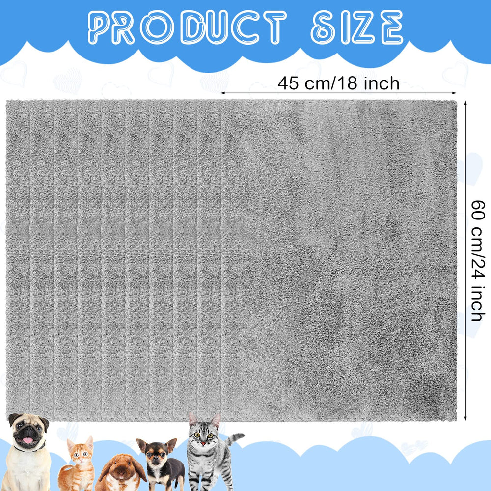 SmoothNovelty guinea pig blanket gray fabric closeup highlights soft coral fleece