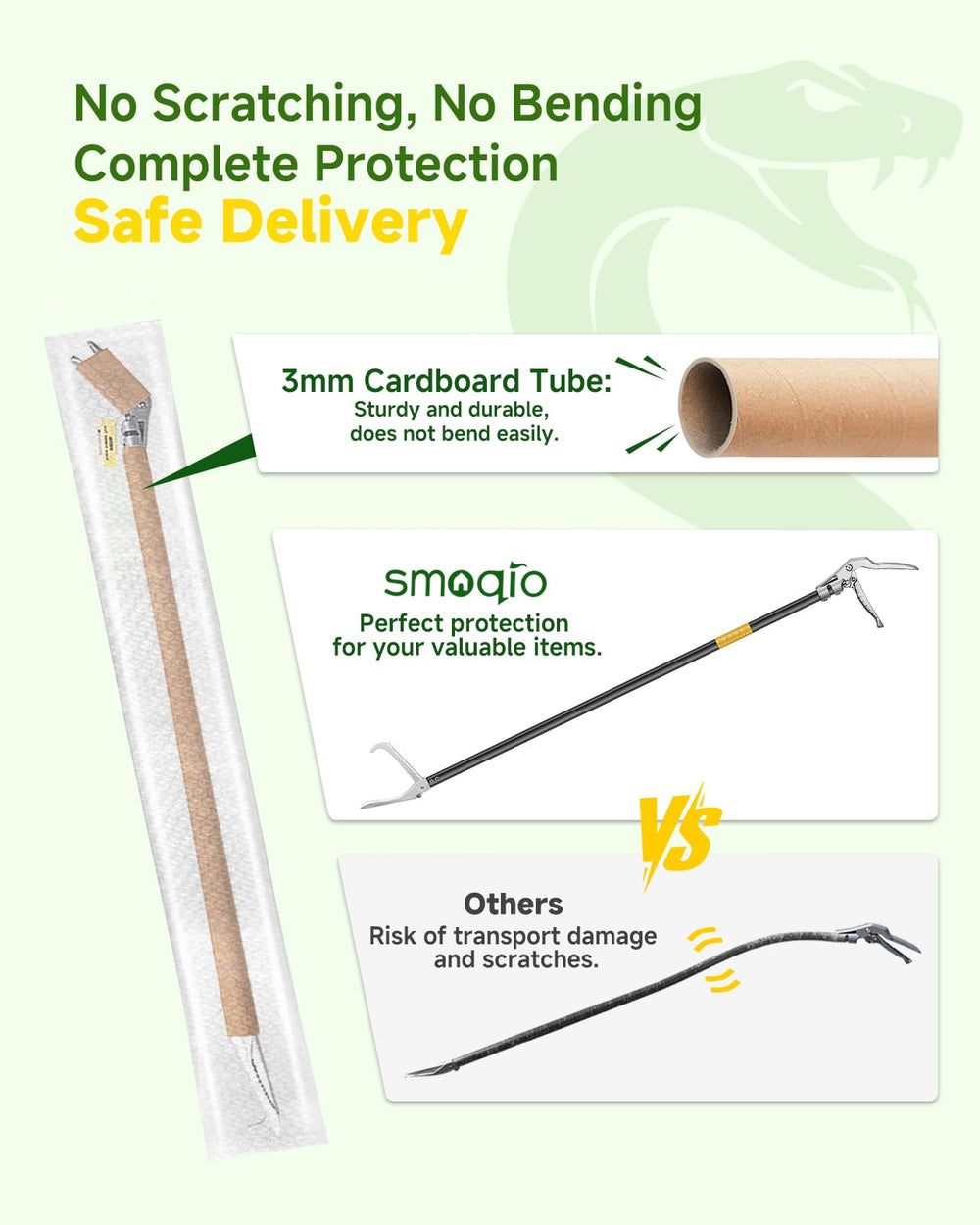 SMOQIO versatile tool suitable for outdoor home and wildlife tasks.