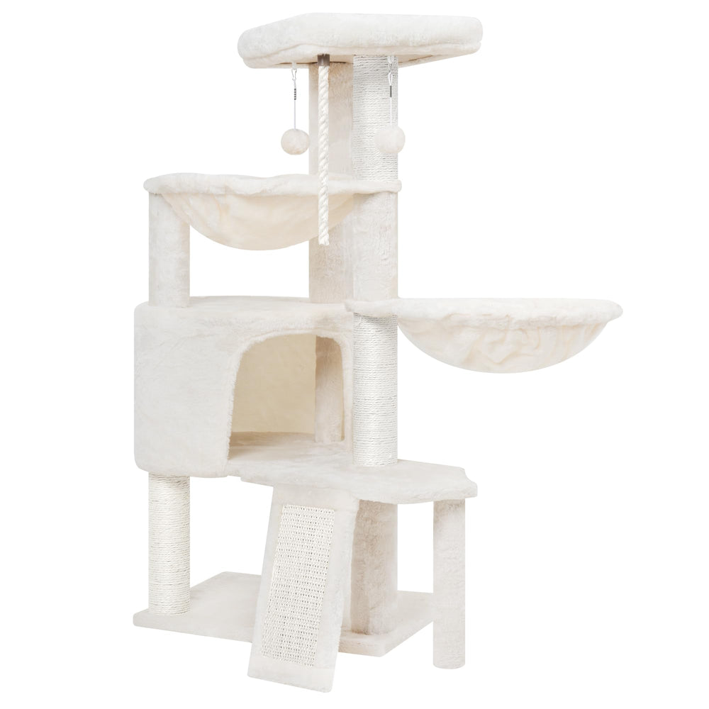 Smouatou Wang Xin beige fabric finish blends with home decor.