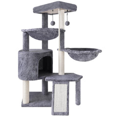 Smouatou Xin top platform offers elevated viewing perch for cats
