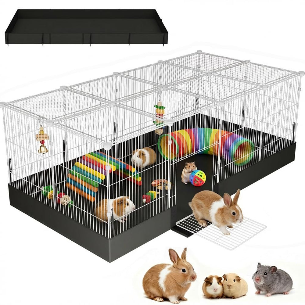 SNAAT 20-Plane cage with transparent top for easy viewing and enrichment.
