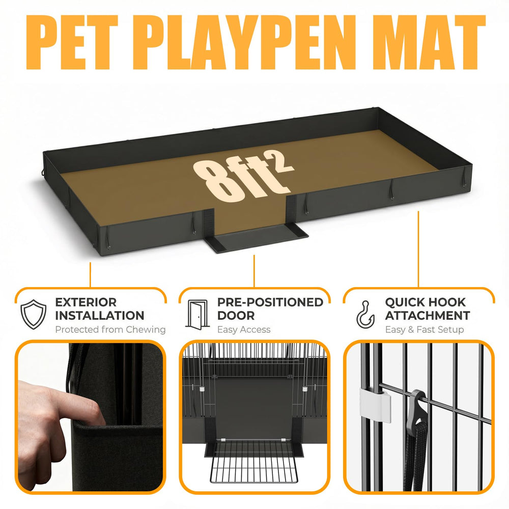 SNAAT expandable playpen panels enable flexible, roomier setups.