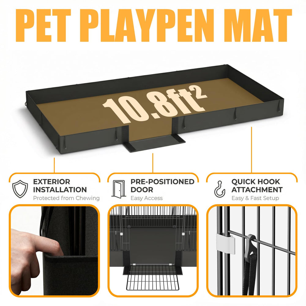 SNAAT guinea pig cage with secure hook connection for stable setup