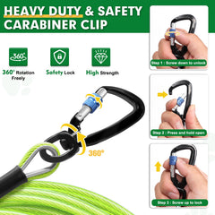 Snagle Paw 360° rotating design prevents tangling during play.