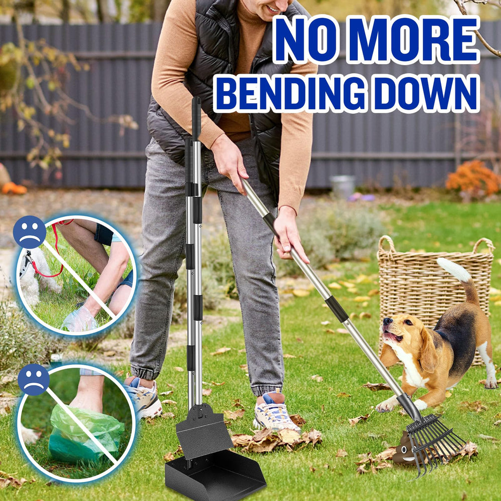 Snagle Paw 38-inch adjustable handle for comfortable cleanup