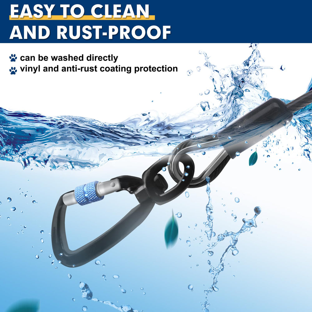 Snagle Paw anti-rust coating makes cleaning quick after adventures