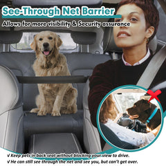 Snagle Paw anti-scratch breathable mesh barrier stays durable and easy to wipe clean.