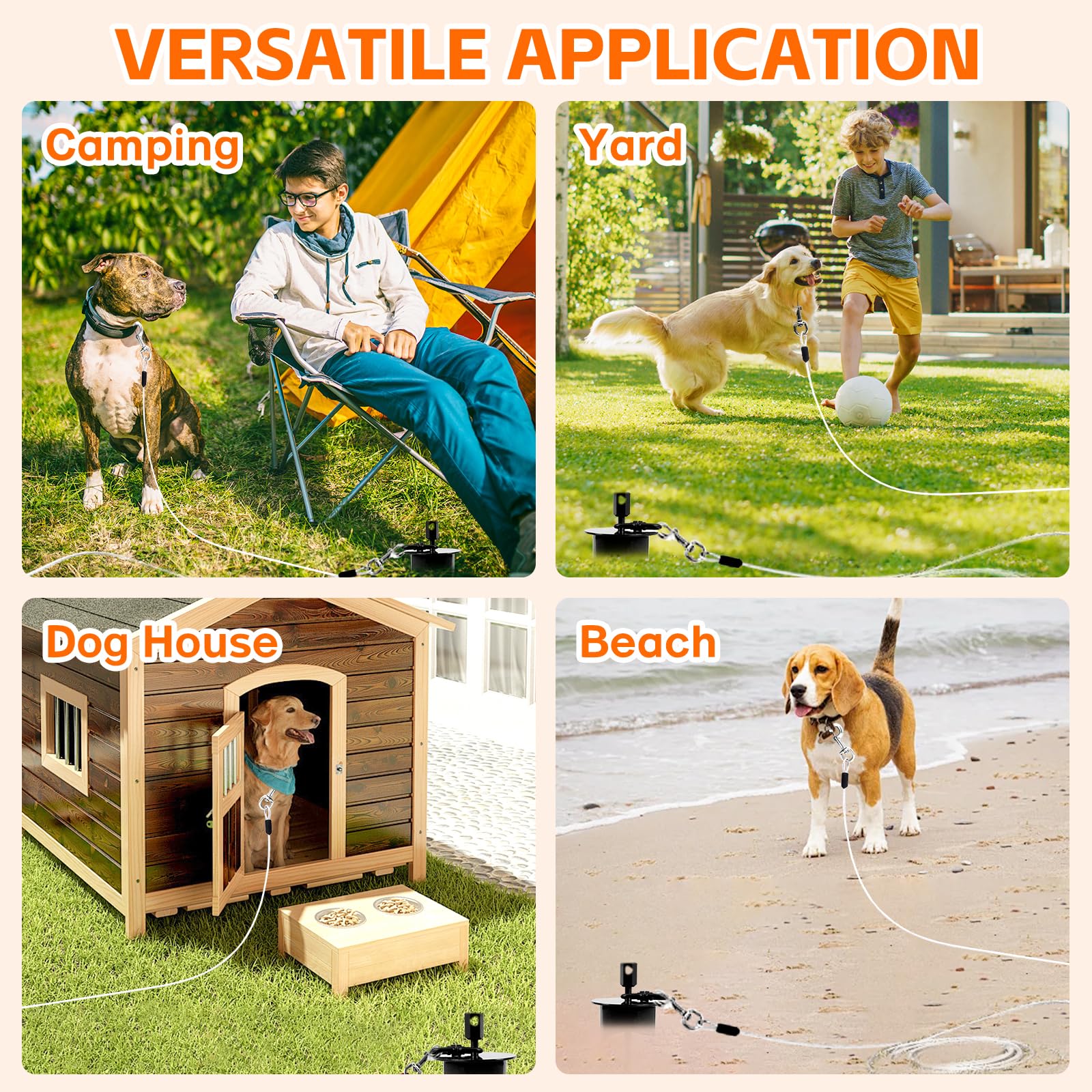 Snagle Paw suitable for beach, yard, and camping setups.
