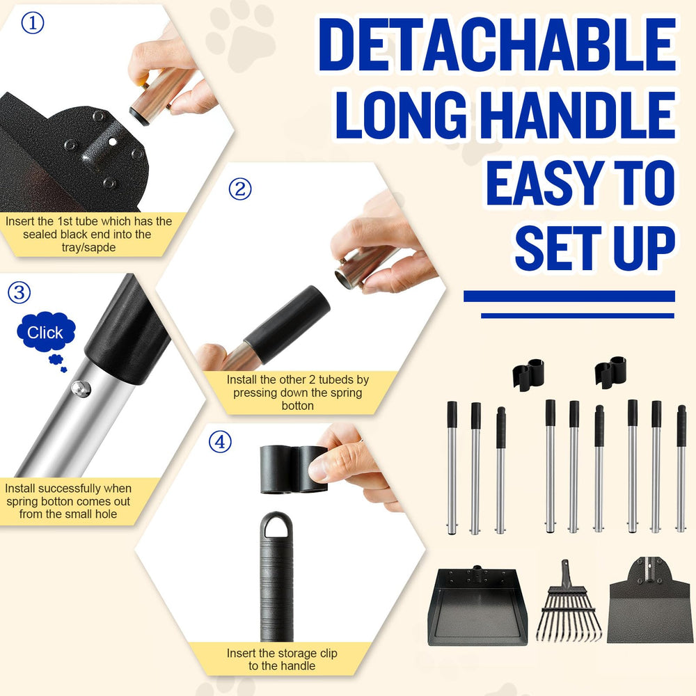 Snagle Paw detachable design enables easy assembly and compact storage