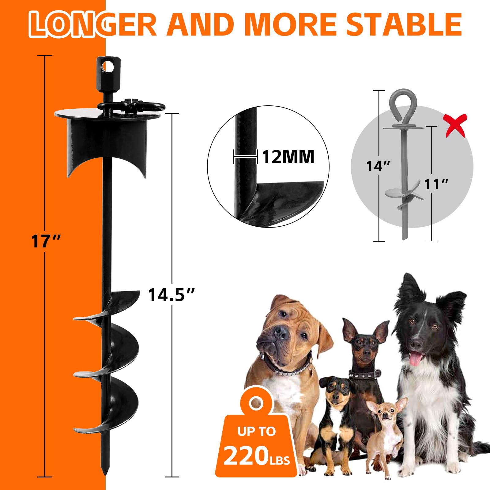 Snagle Paw easy-installation supports two methods for faster setup.