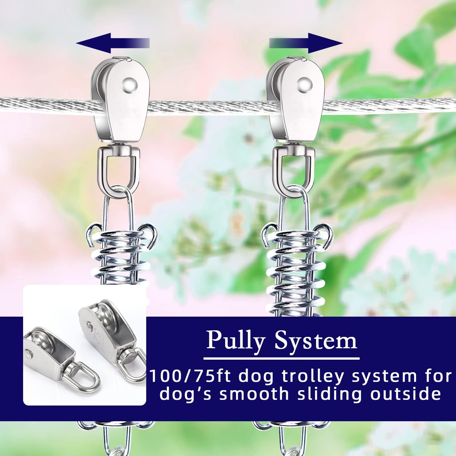 Snagle Paw easy-install kit enables one-person setup quickly.