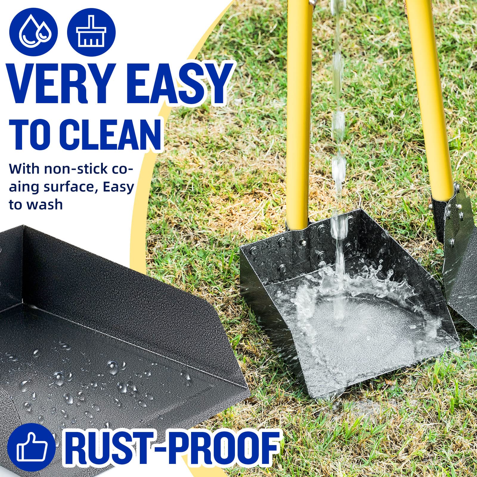 Snagle Paw non-stick coating for quick, hassle-free cleaning