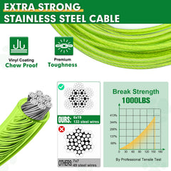 Snagle Paw shock-absorbing spring cushions quick movements for safer outings.