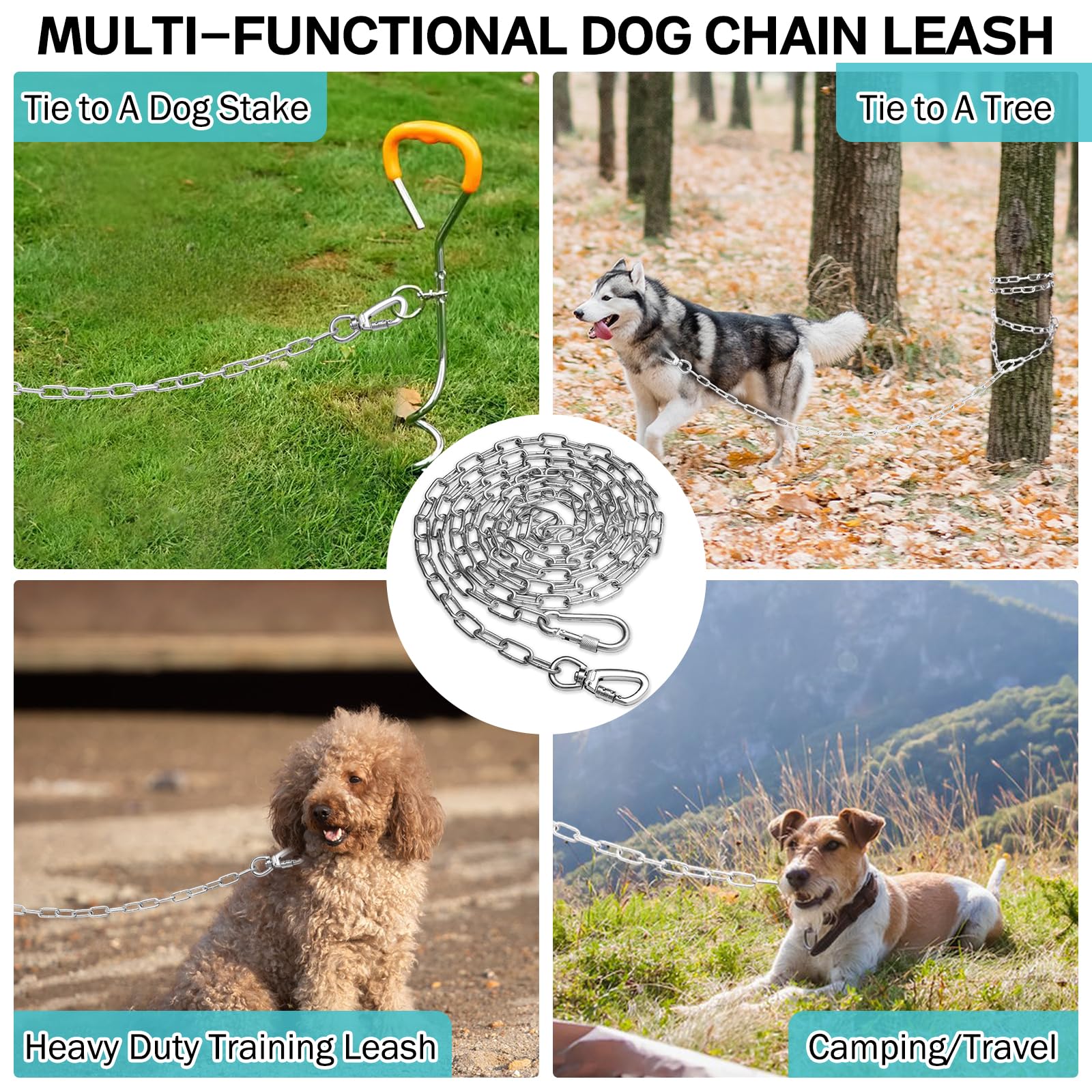 Snagle Paw size range from 3mm to 5mm for small to large dogs.