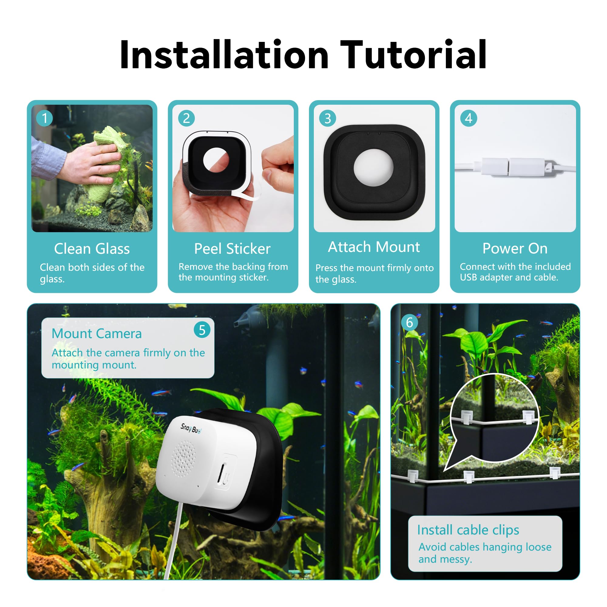 SnapBud live view sharing lets family watch your pets remotely.