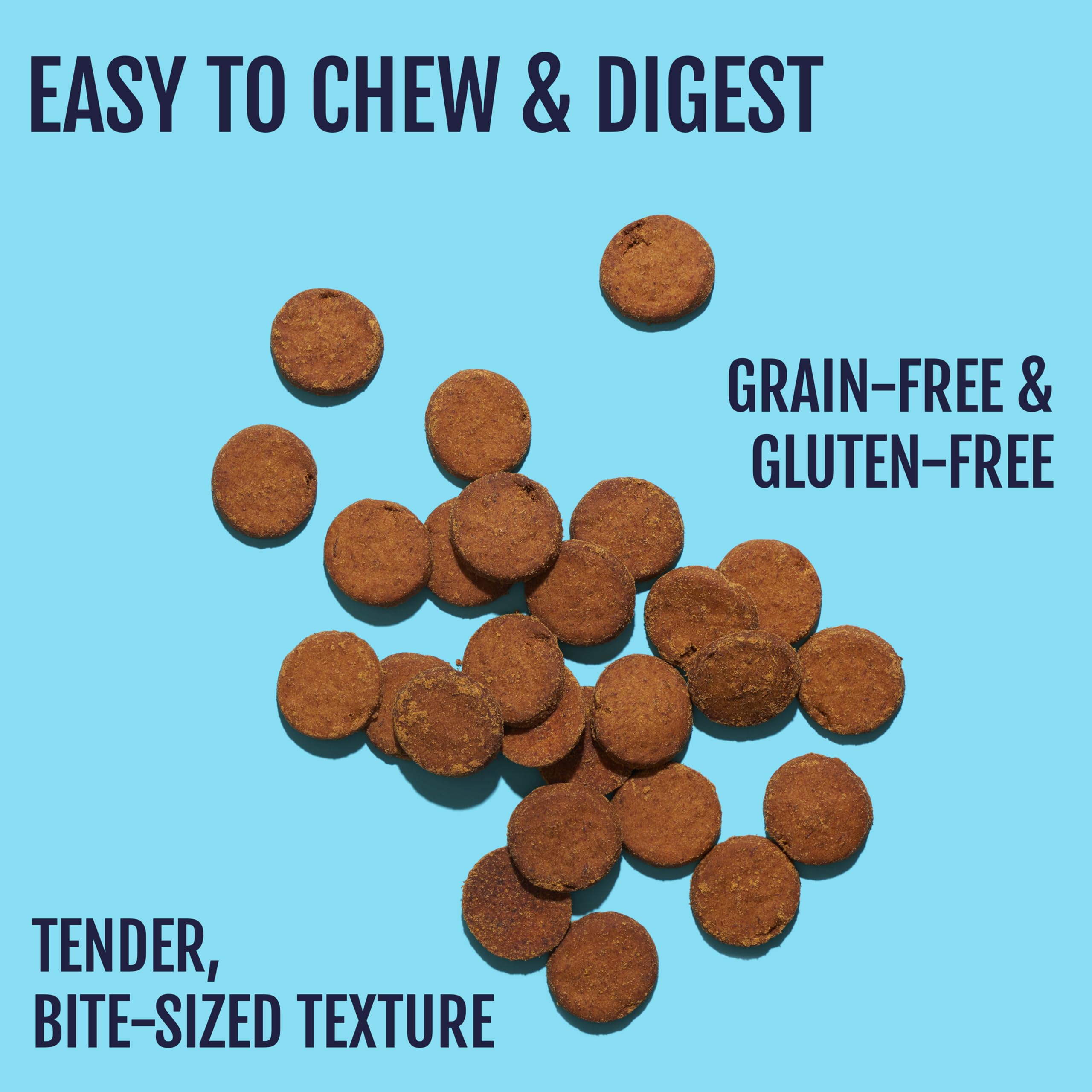Snif-Snax Salmon Bites deliver lean protein from real salmon for dog vitality.