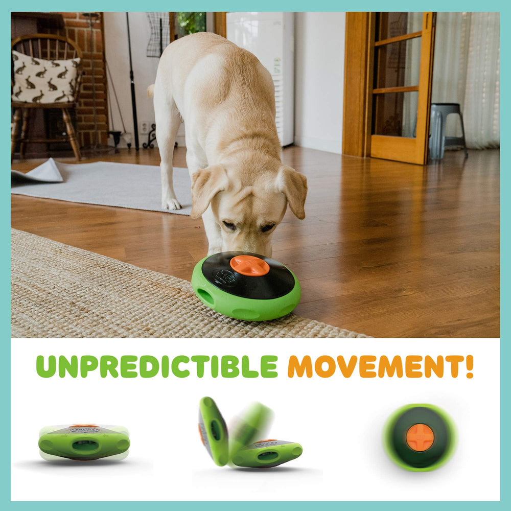 Sniffiz SmellyUFO durable rubber-like materials ensure long-lasting enrichment.