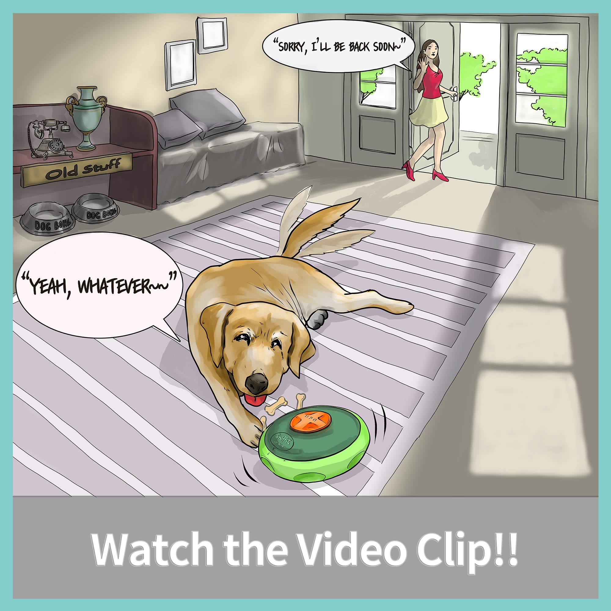 Sniffiz SmellyUFO treat dispensing maze invites problem solving and tasty rewards.
