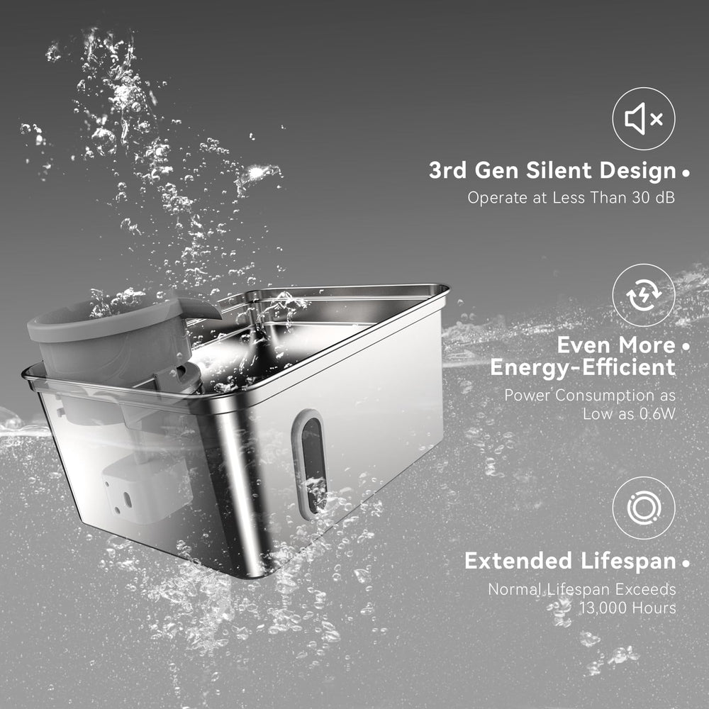 SNIFFNSLURP six-layer filtration delivers cleaner tasting water.