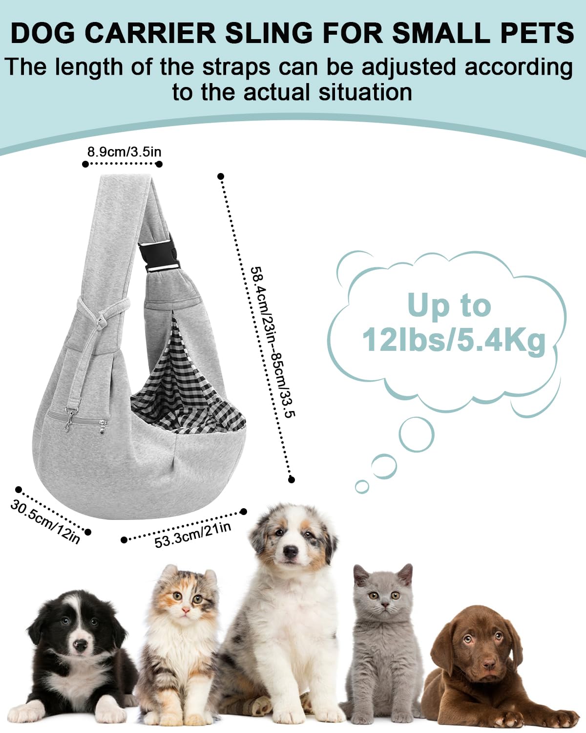 snqqmtt foldable sling stores easily in bag or car.