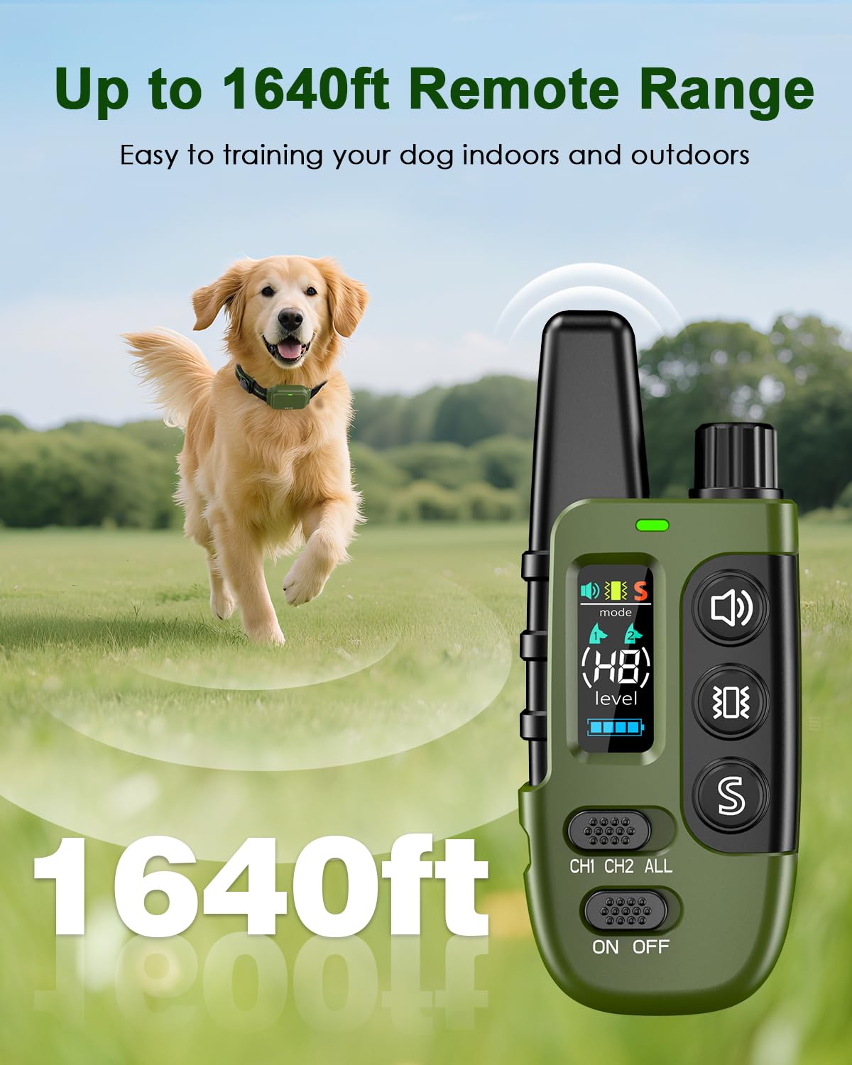 Snsng collar vibration mode provides gentle cues for effective training