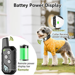 Snsng shock collar static mode with 16 levels for precise training.