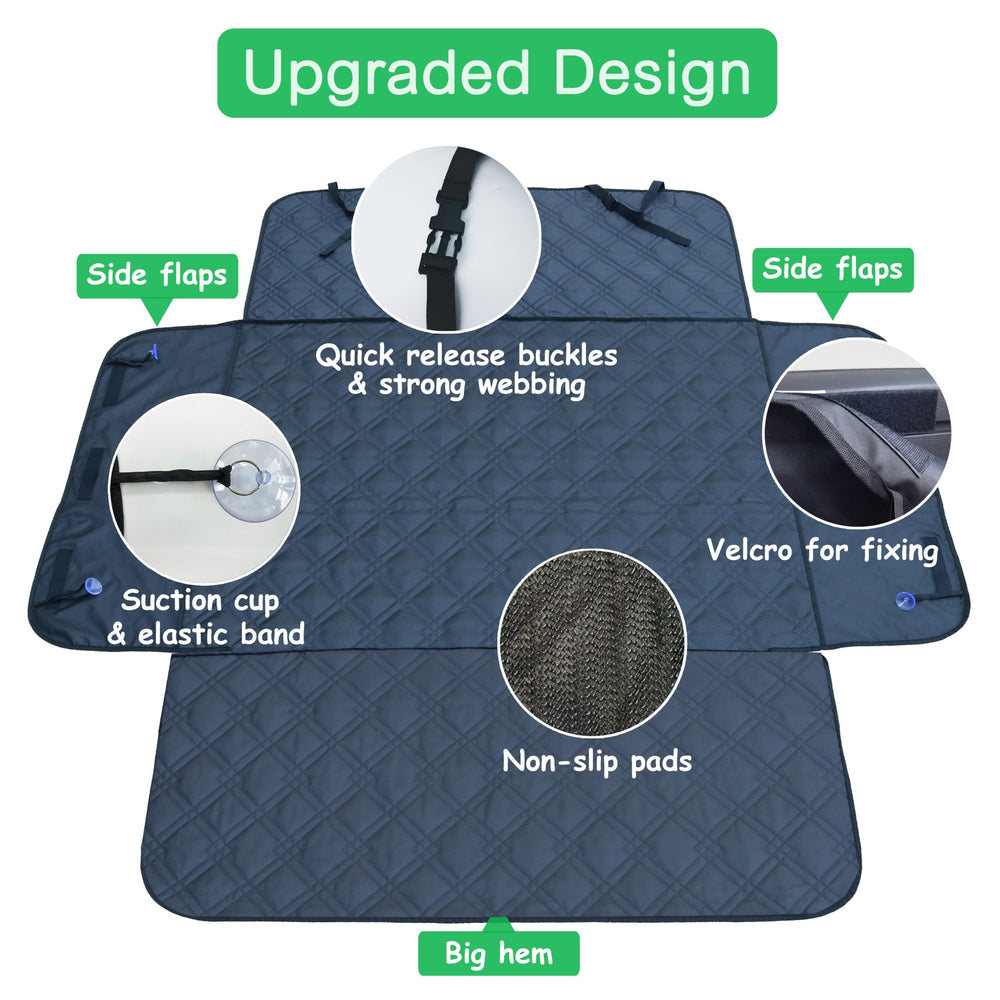 snugcubby liner's upgraded suction cups ensure a secure fit.