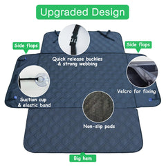 snugcubby liner's upgraded suction cups ensure a secure fit.