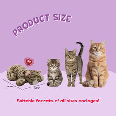 Snuggle Kitty motion activated heartbeat offers interactive comfort