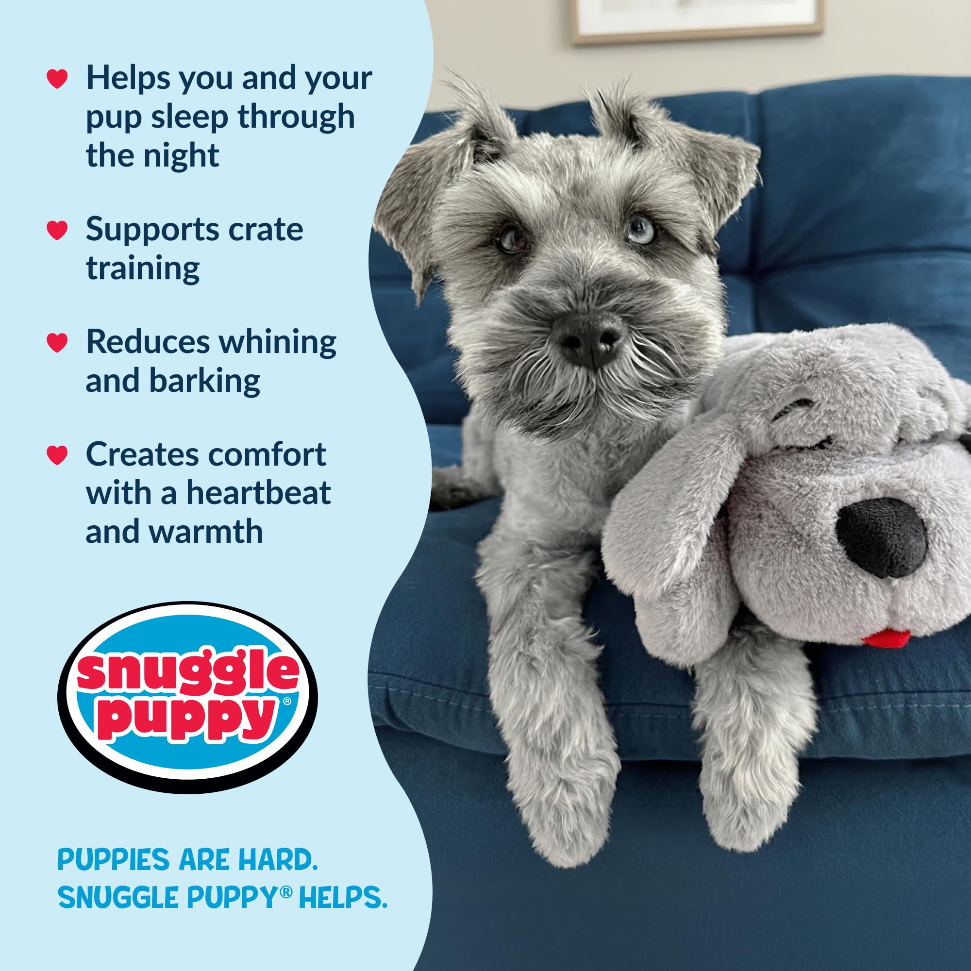 Snuggle Puppy crate-training-friendly comfort for dogs of all ages.