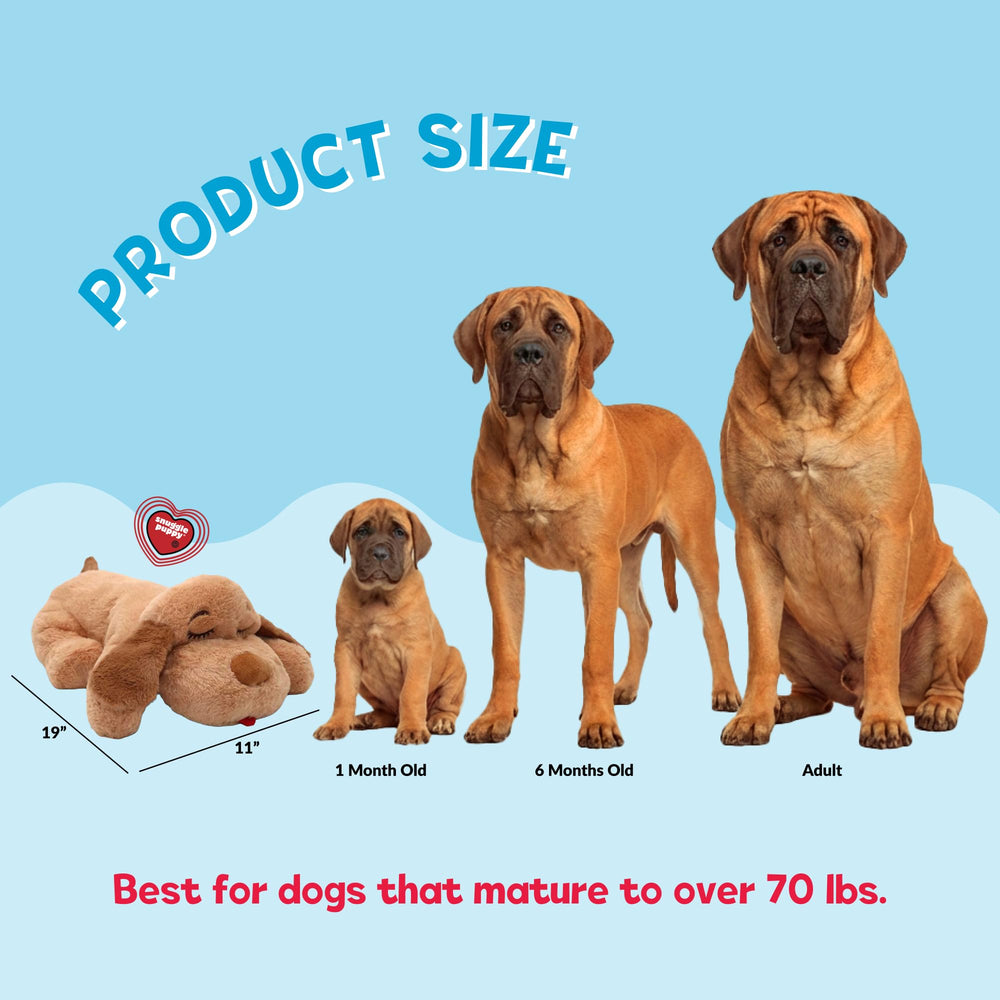 Snuggle Puppy heat pack toy provides gentle warmth for comforting rest