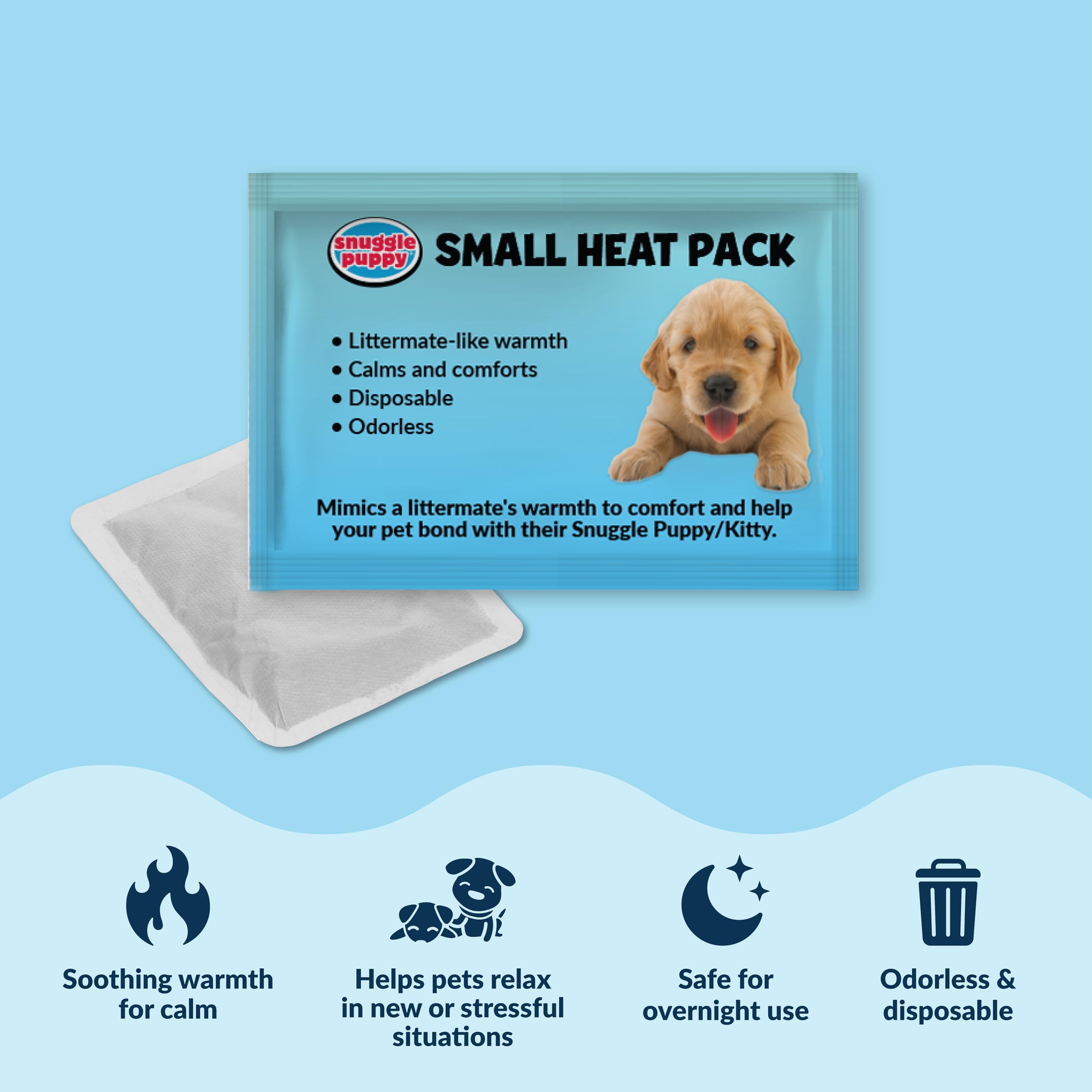 Snuggle Puppy machine washable plush keeps toy fresh between uses