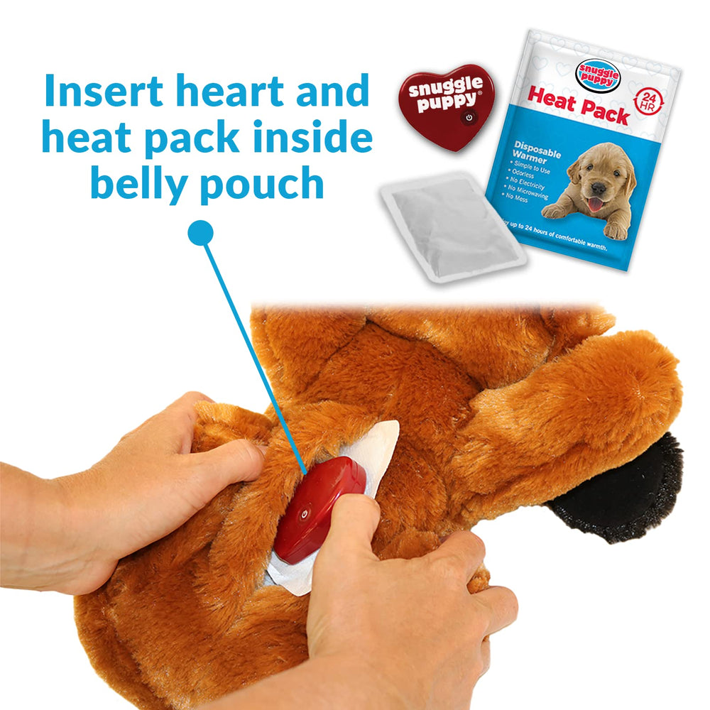Snuggle Puppy easy care toy with removable components for washing