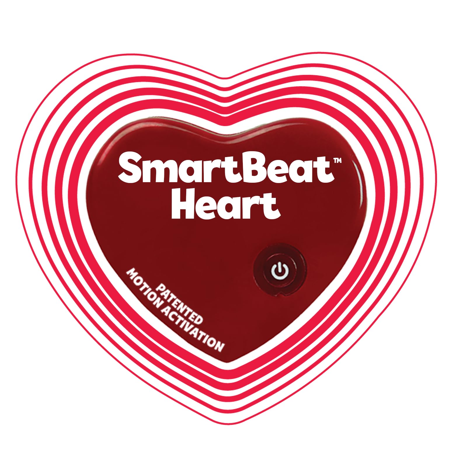 Snuggle Puppy replacement heart—front view with authentic beat that calms anxious dogs.