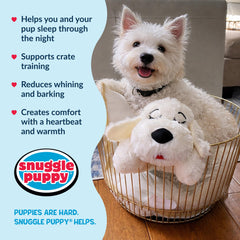 Snuggle Puppy soft plush with reinforced stitching for daily cuddles
