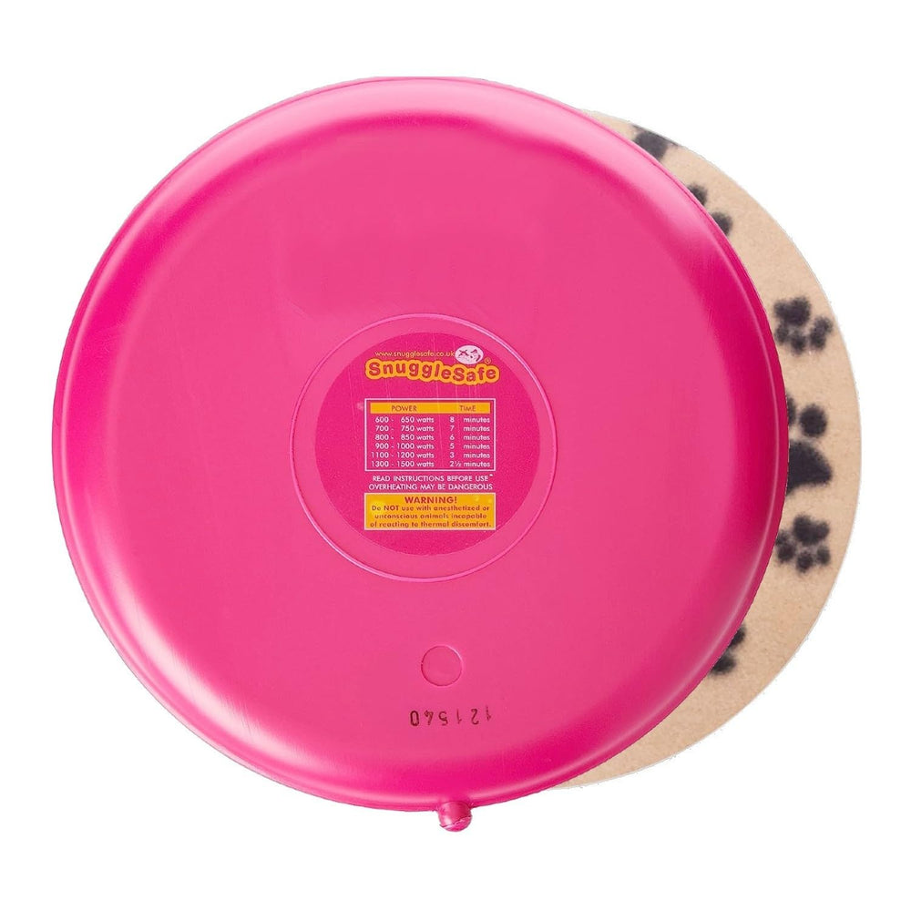 Snugglesafe Original heat pad exterior showing durable chew-resistant casing for lasting warmth