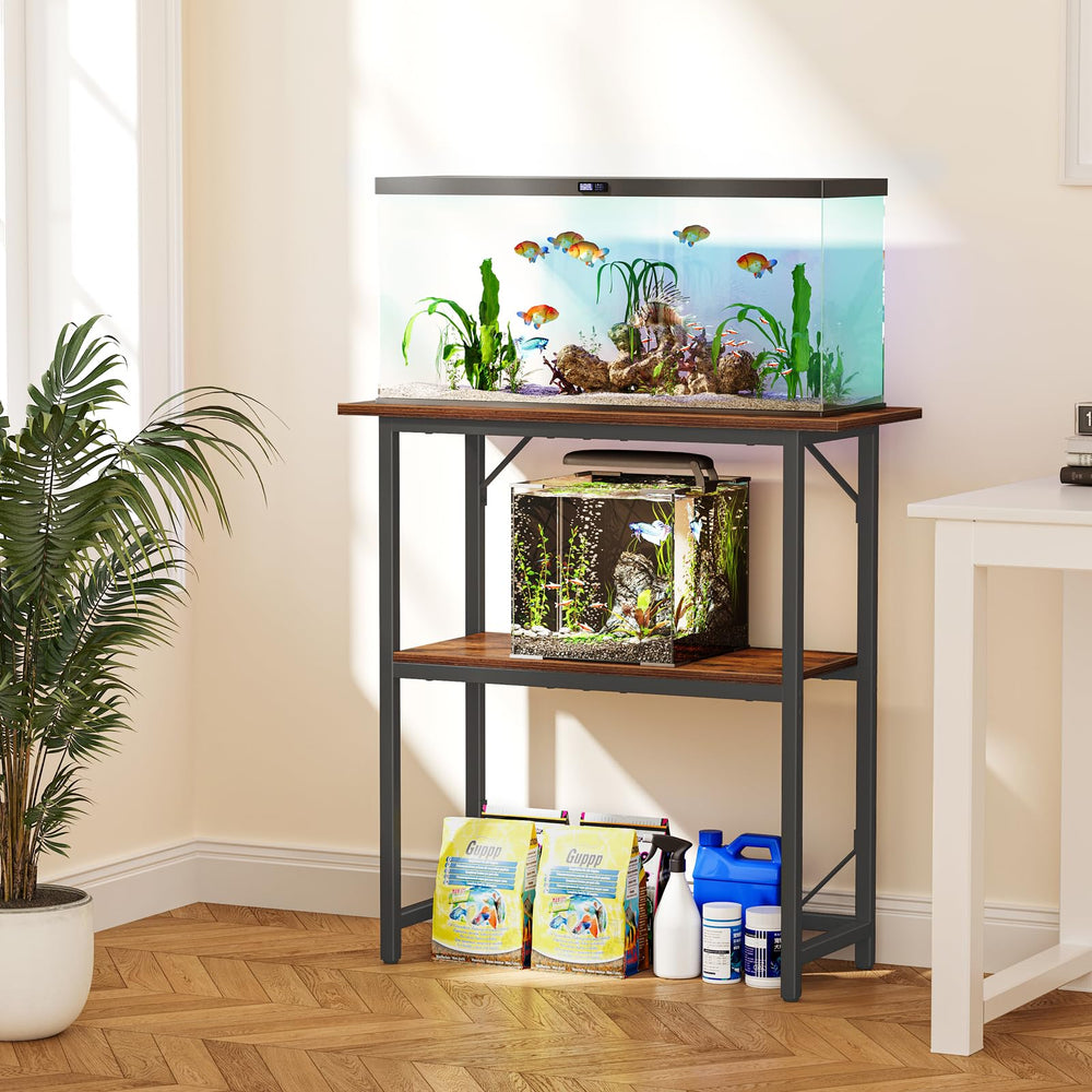 Snughome stand middle shelf storage emphasizes organized space for supplies and accessories.