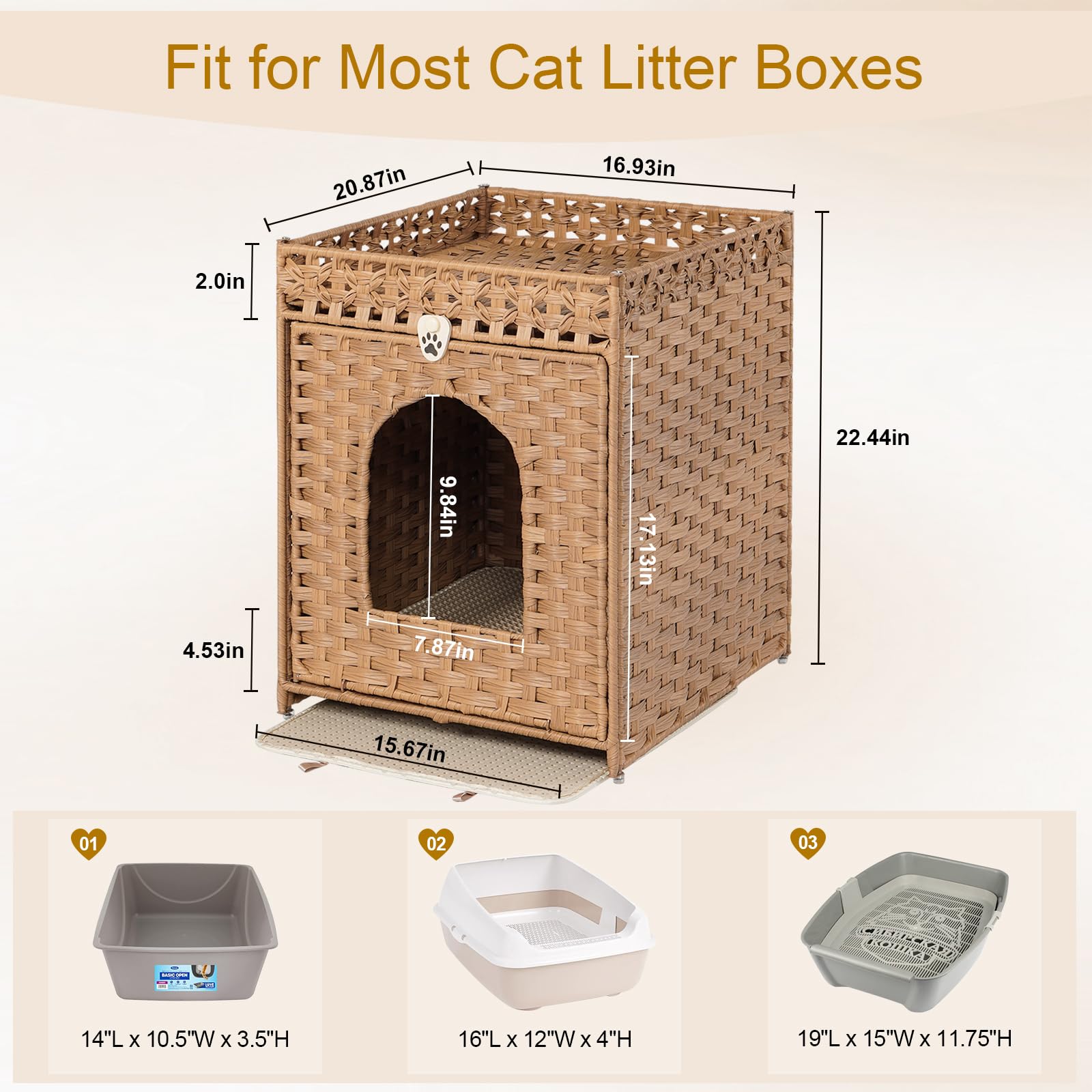 Snughome private entrance ensures secure entry and cat friendly size