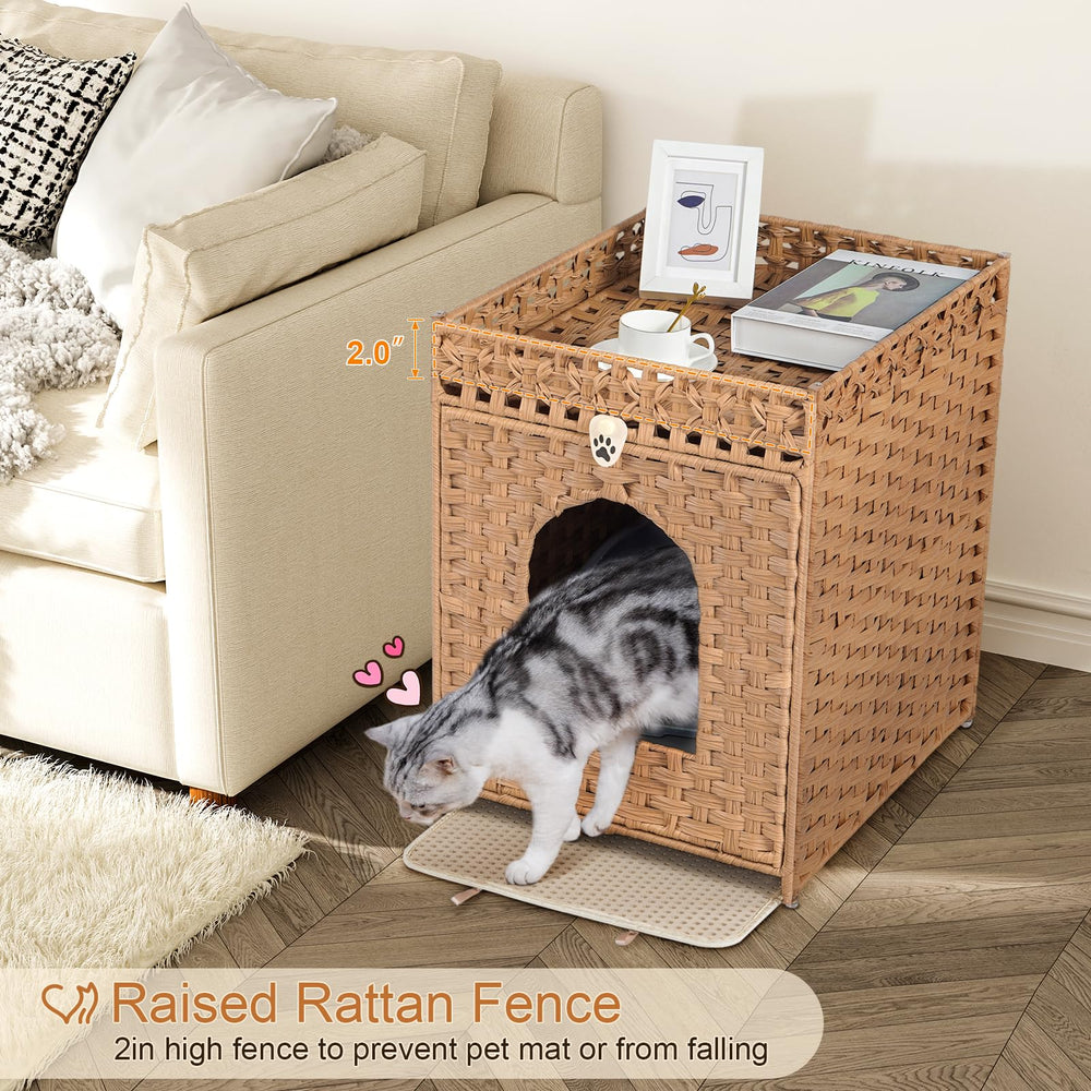 Snughome top fence detail adds extra storage space for pet items