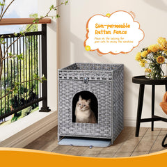 Snughome spacious interior view with easy access for cats.