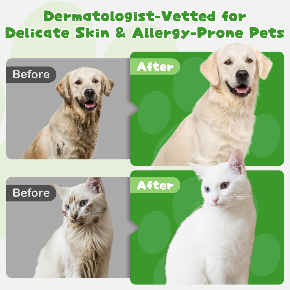 SnugTail Pet Wipes with odor control for between-bath freshness