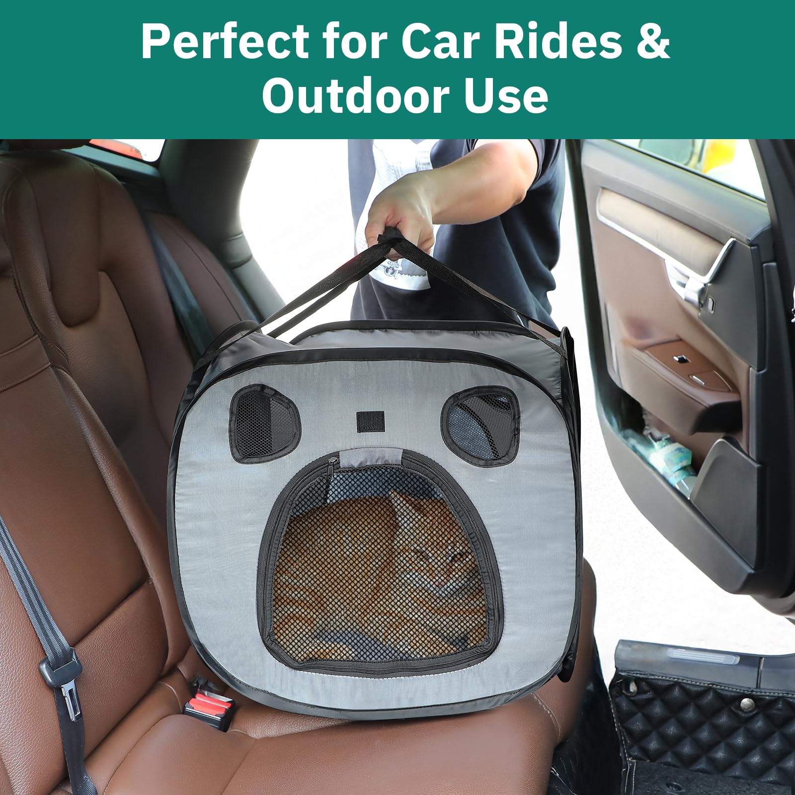 Snuvid Cat Playpen carry bag included for easy transport
