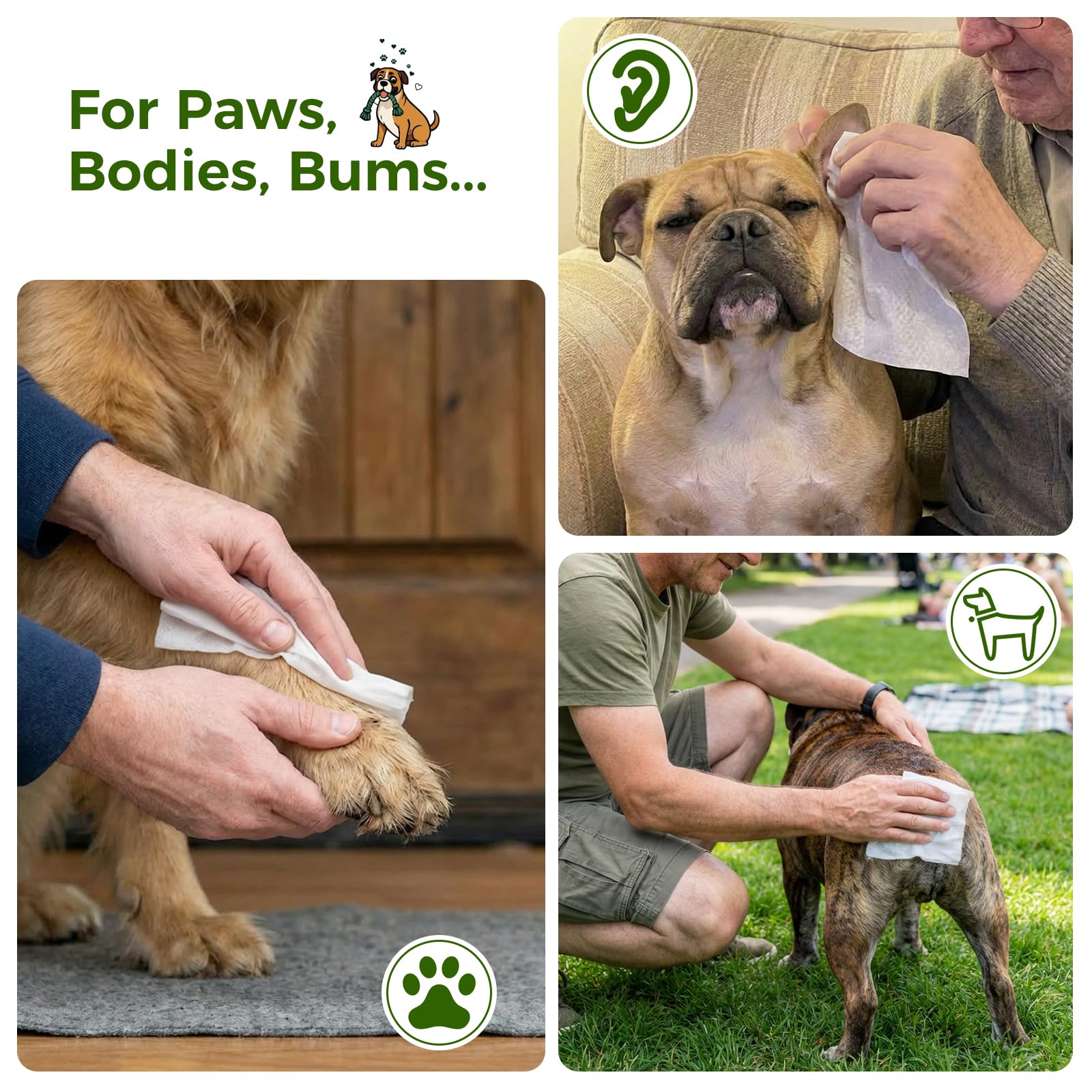 Snuvid eco-friendly wipes—plant fibers, compostable and plastic-free.