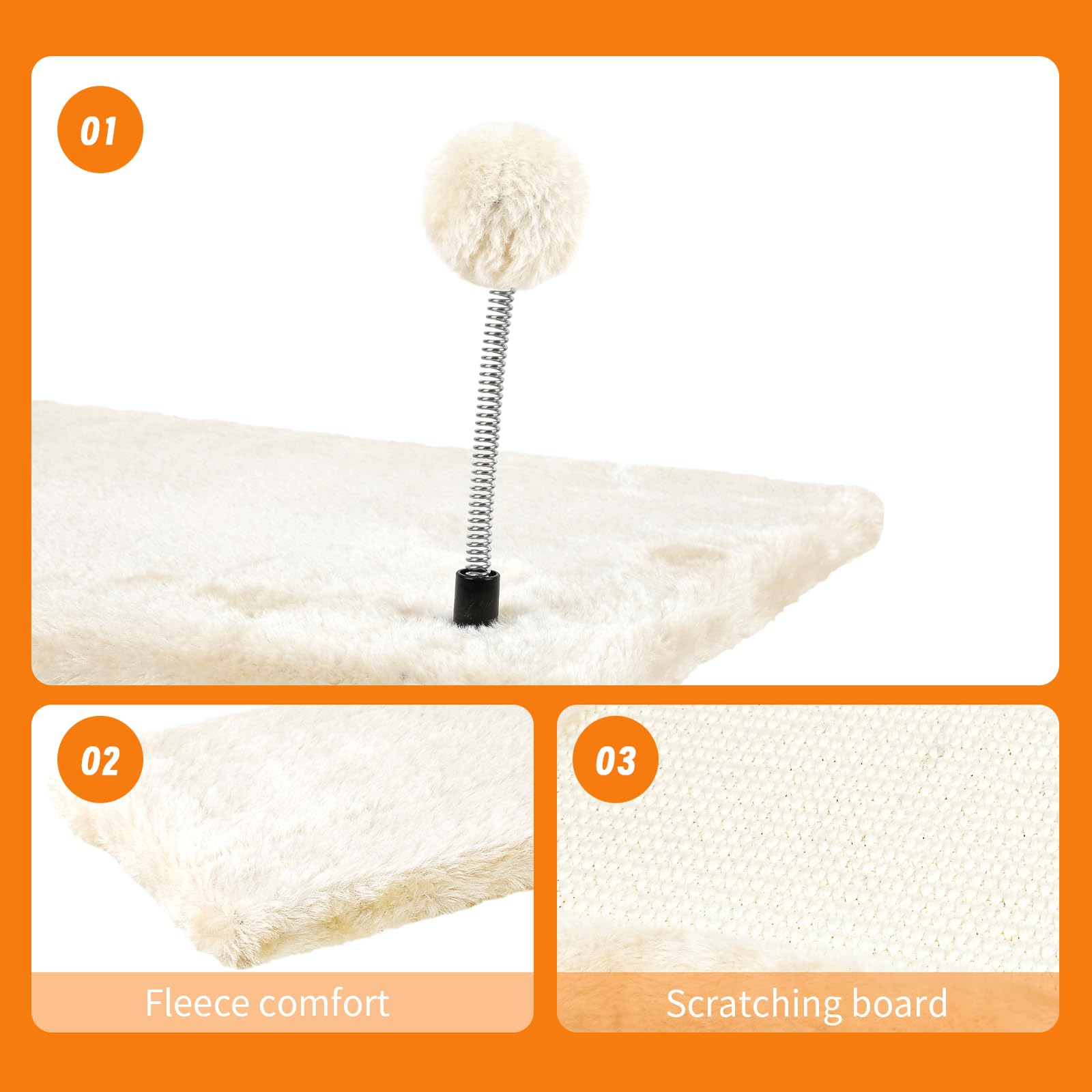 Sobly ball toy adds interactive play and curiosity during wall-mounted climbs.