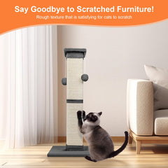 SOCATER sturdy middle structure enhances stability for confident scratching sessions.