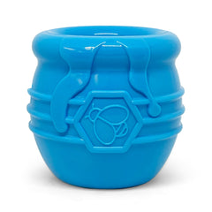 SodaPup Honey Pot close-up showing the treat-dispensing opening for mental stimulation.
