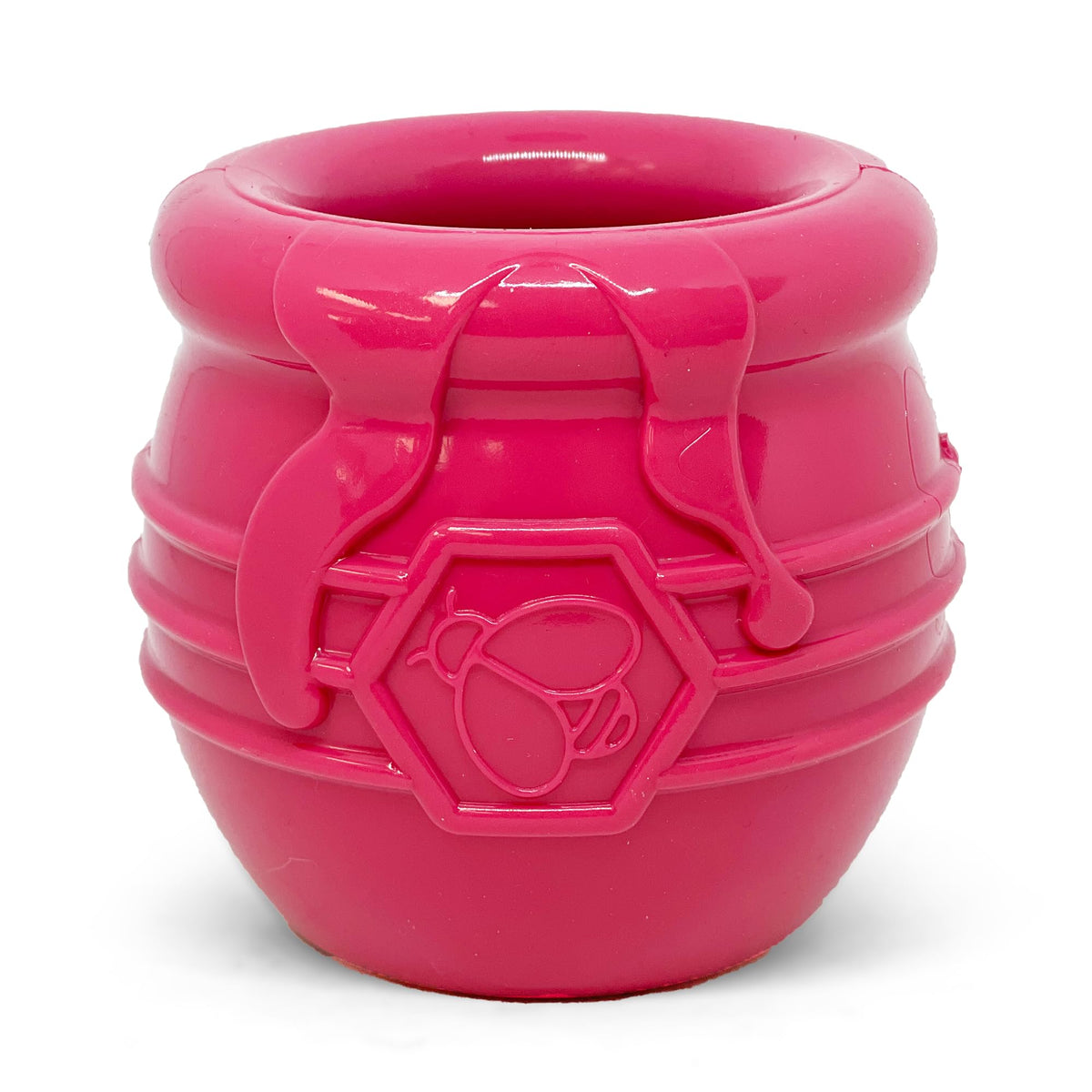 SodaPup Honey Pot dispenser aiding mental stimulation during play