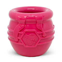 SodaPup Honey Pot dispenser aiding mental stimulation during play